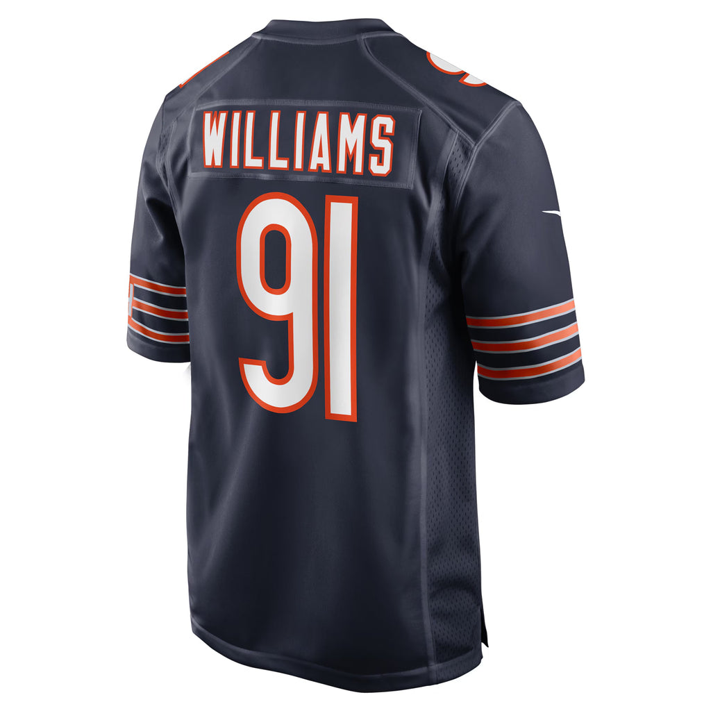 Chicago Bears Chris Williams Navy Game Jersey