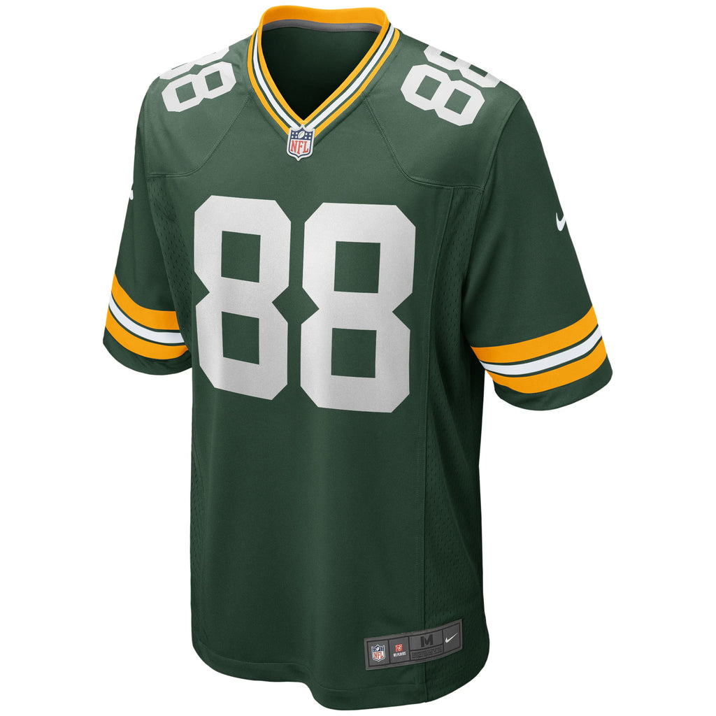 Green Bay Packers Jermichael Finley Green Game Retired Player Jersey