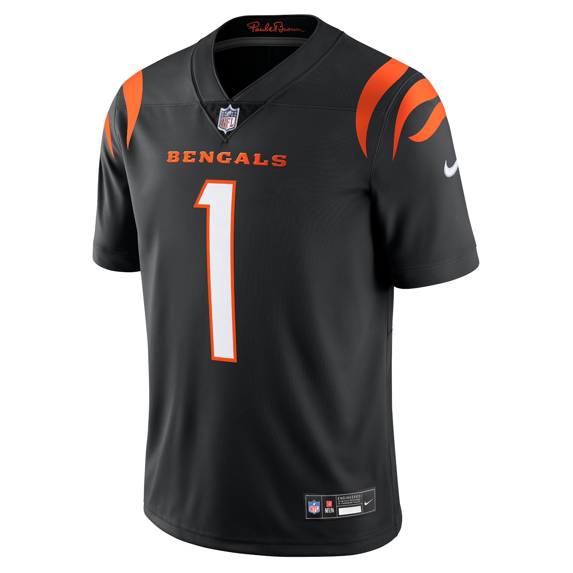 Cincinnati Bengals Ja'Marr Chase Black Vapor Untouchable Limited Jersey