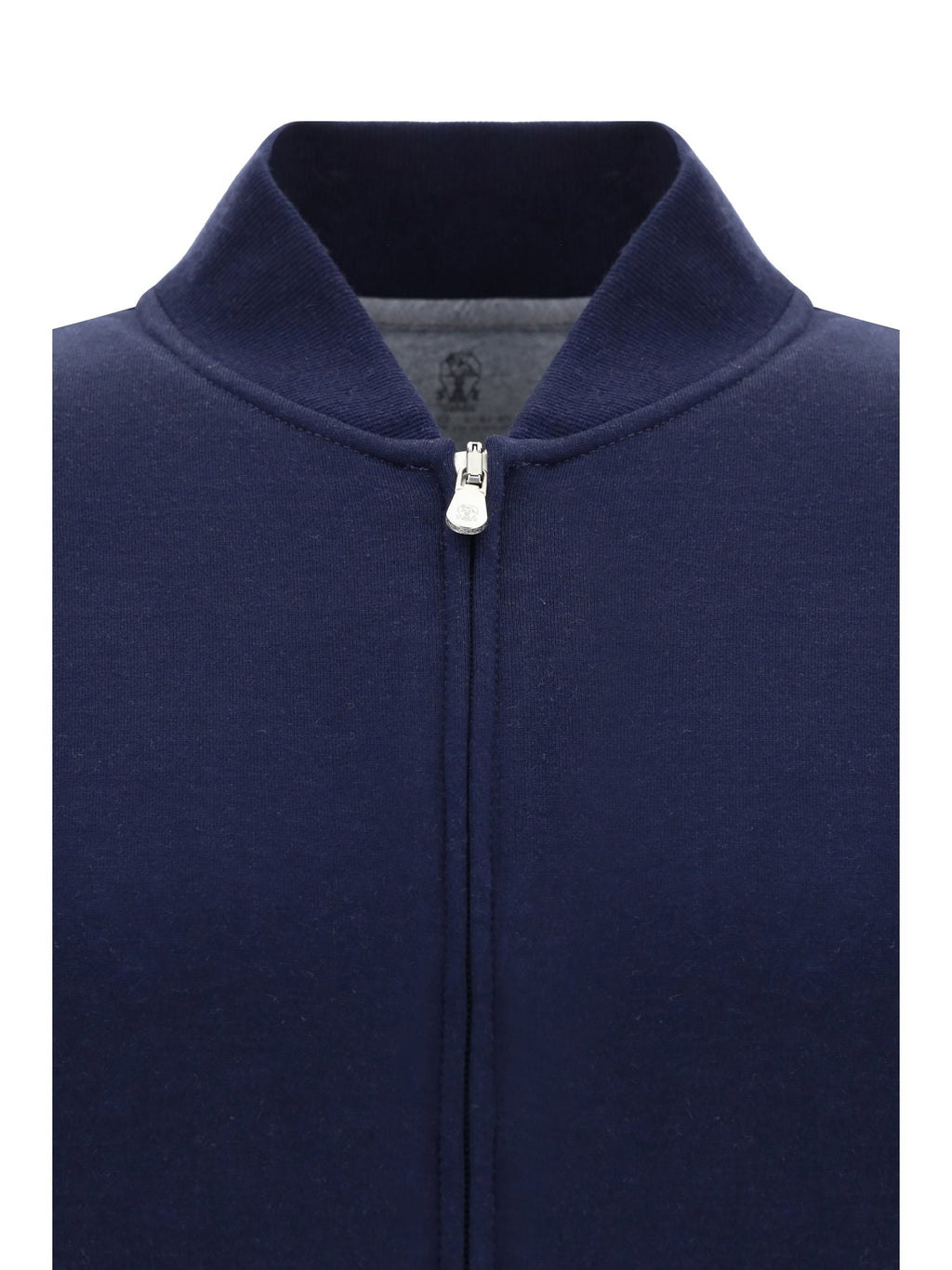 Brunello Cucinelli Men Cotton Zip Sweatshirt