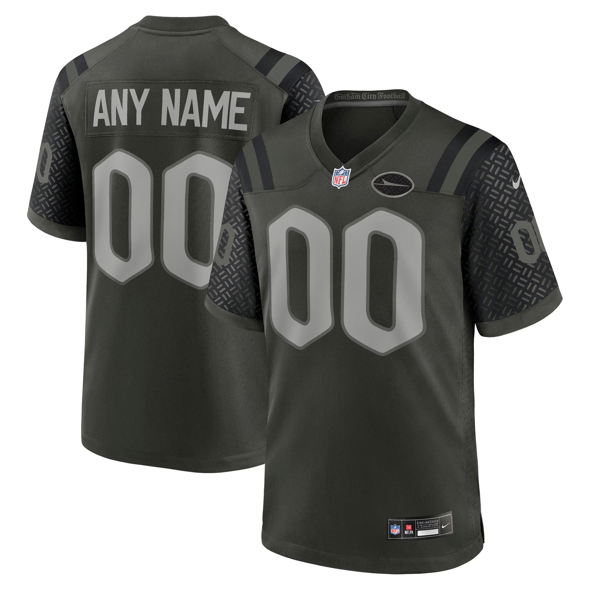 New York Jets Green 2025 Rivalries Collection Custom Game Jersey