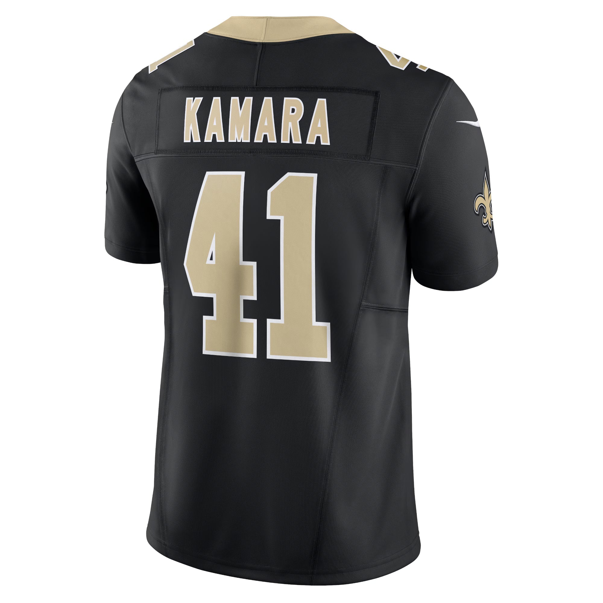 New Orleans Saints Alvin Kamara Black Vapor F.U.S.E. Limited Jersey