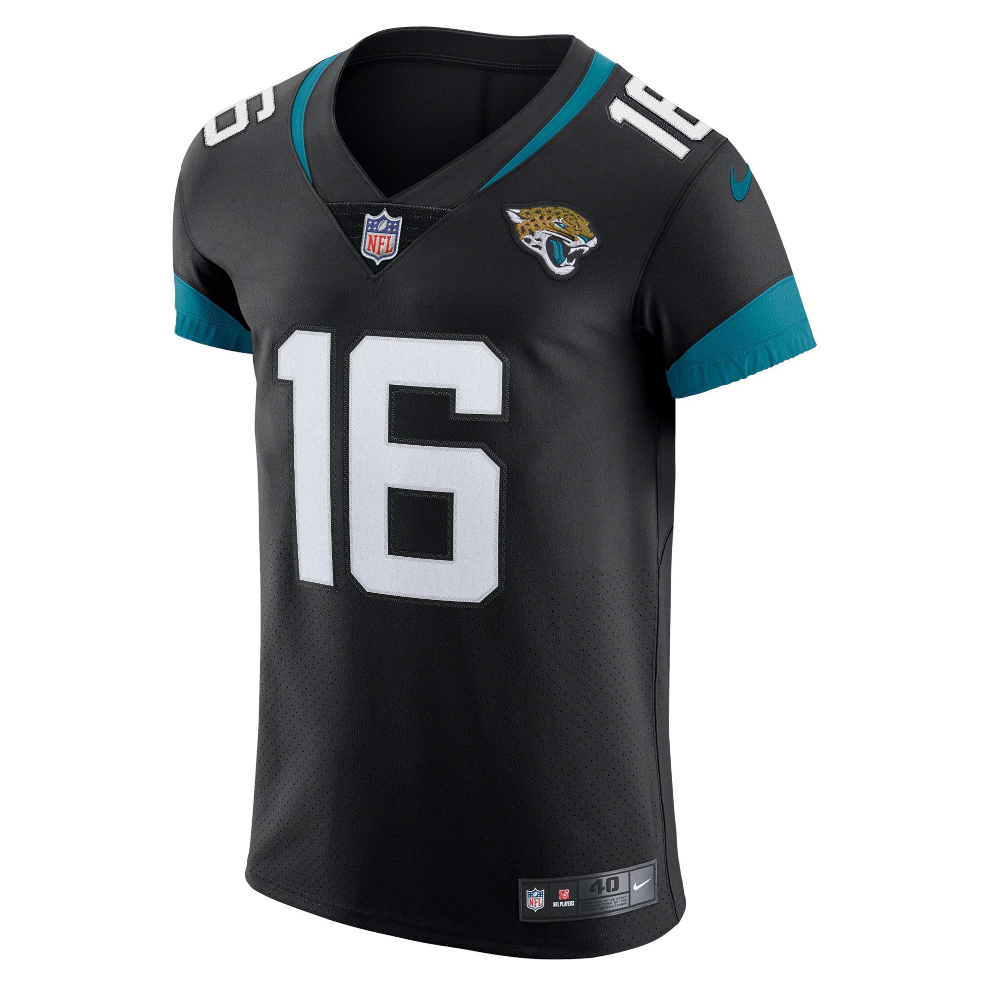 Jacksonville Jaguars Trevor Lawrence Black Vapor Elite Jersey