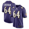 Baltimore Ravens Tyler Linderbaum Purple Player Game Jersey
