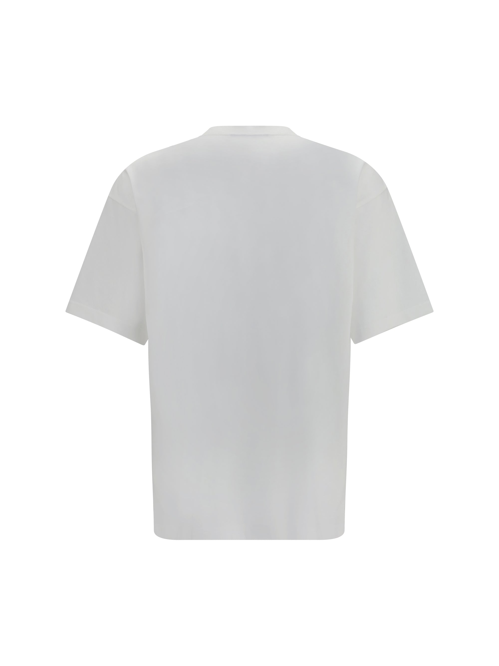 Balenciaga Men Printed Cotton T-Shirt