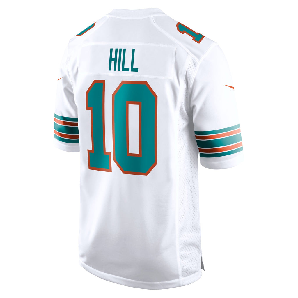Miami Dolphins Tyreek Hill White Alternate Game Jersey
