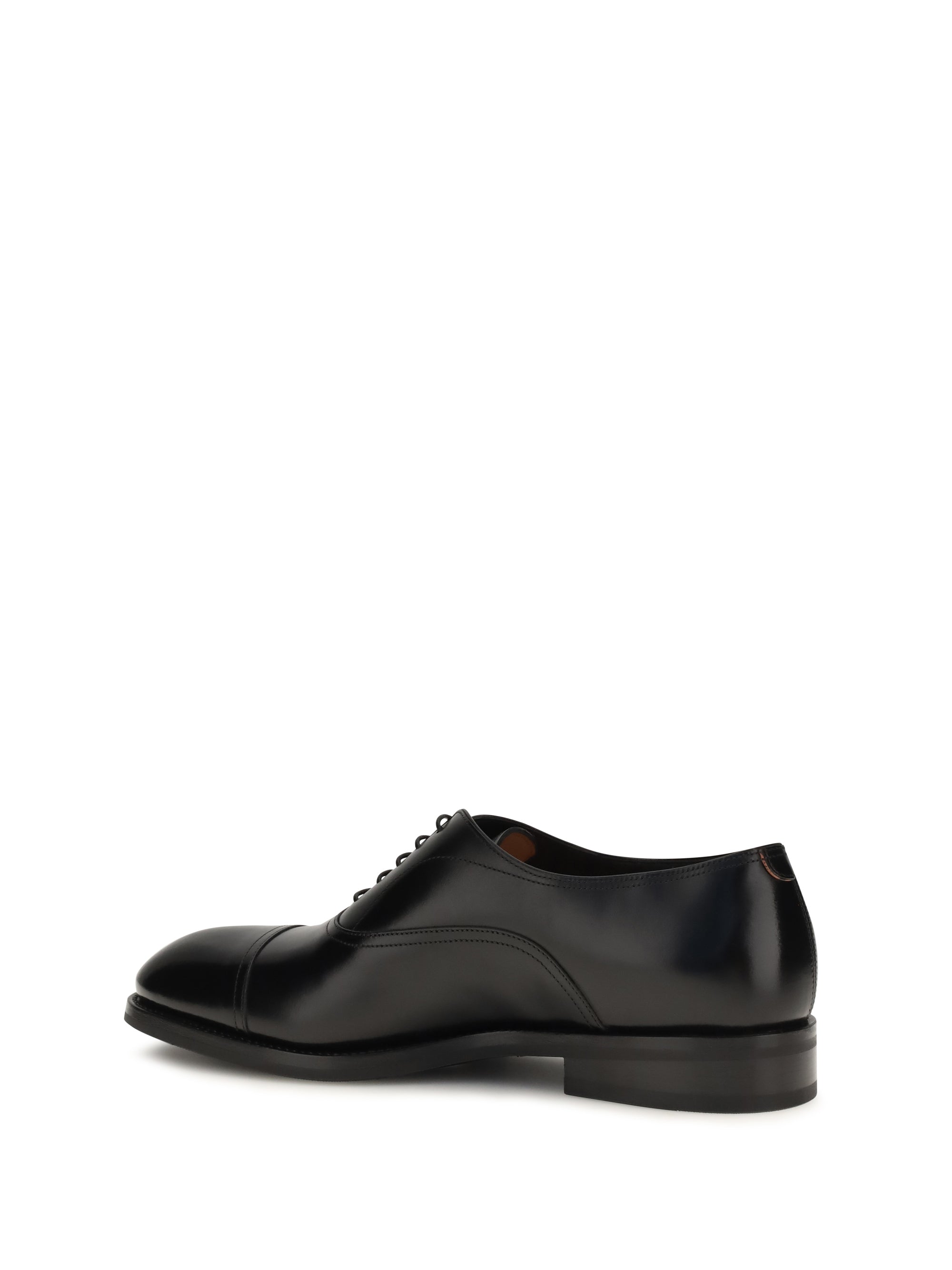 Santoni Men Leather Lace-Up Shoes