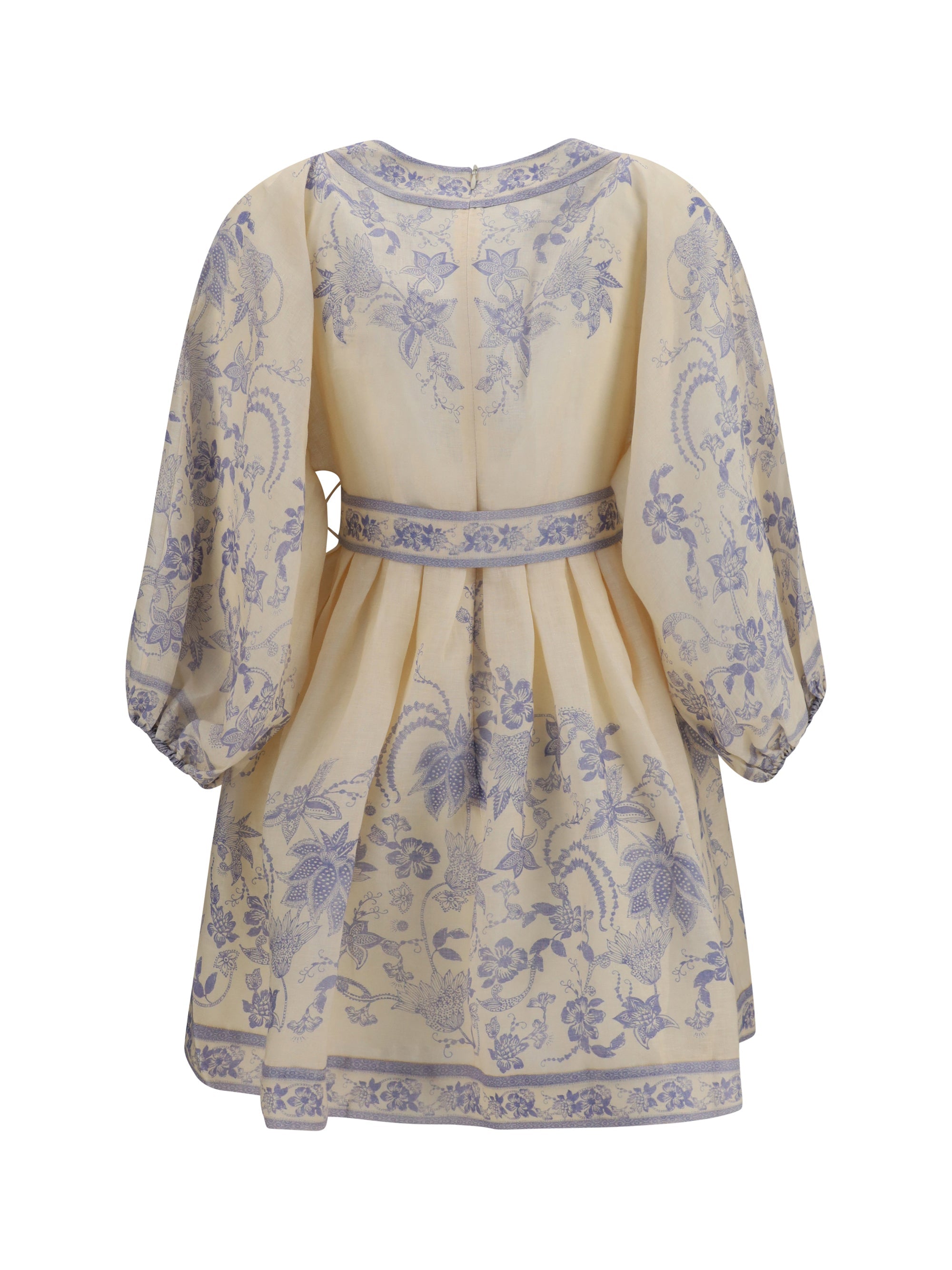 Zimmermann Women Indra Plunge Mini Dress