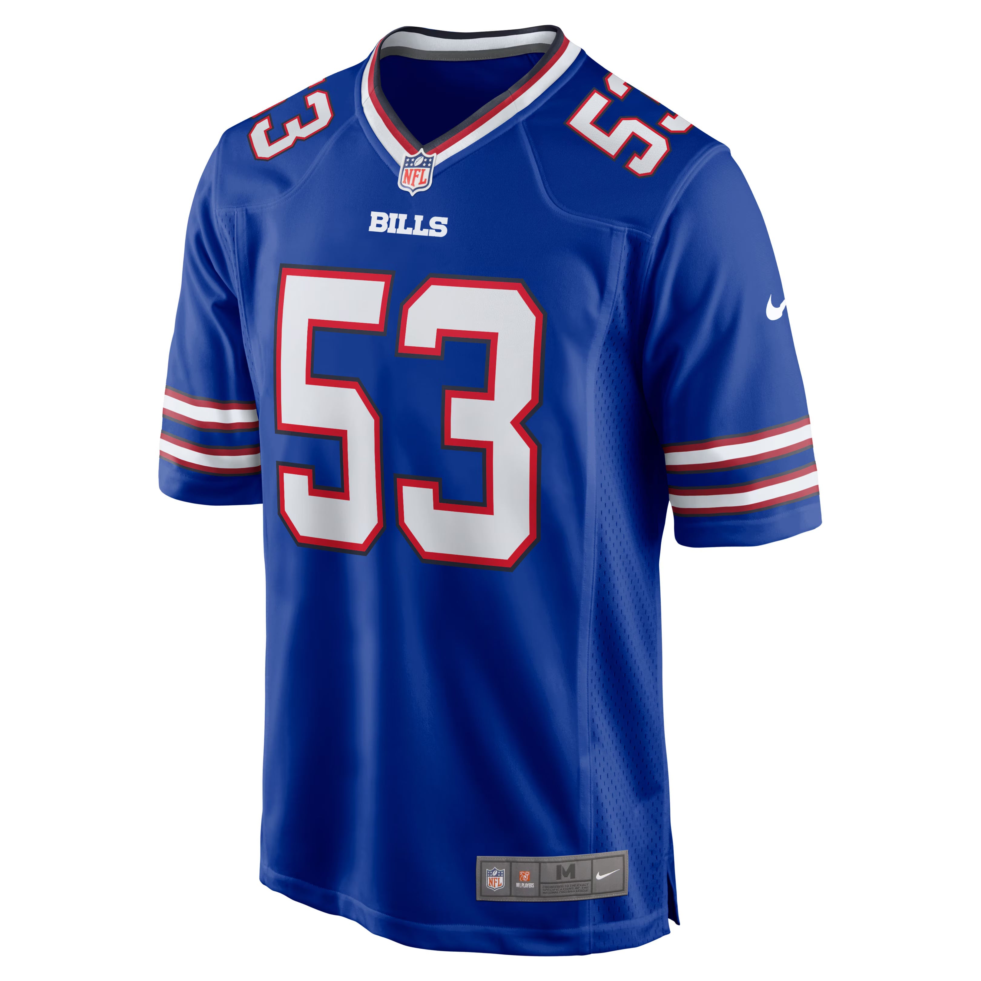 Buffalo Bills Tyrel Dodson Royal Game Player Jersey
