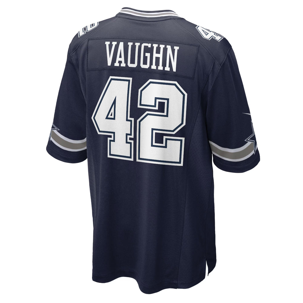 Dallas Cowboys Deuce Vaughn Navy Game Jersey