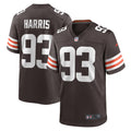 Cleveland Browns Shelby Harris Brown Team Game Jersey