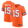 Denver Broncos Nik Bonitto Orange Alternate 2 Mile High Collection 1977 Throwback Game Jersey