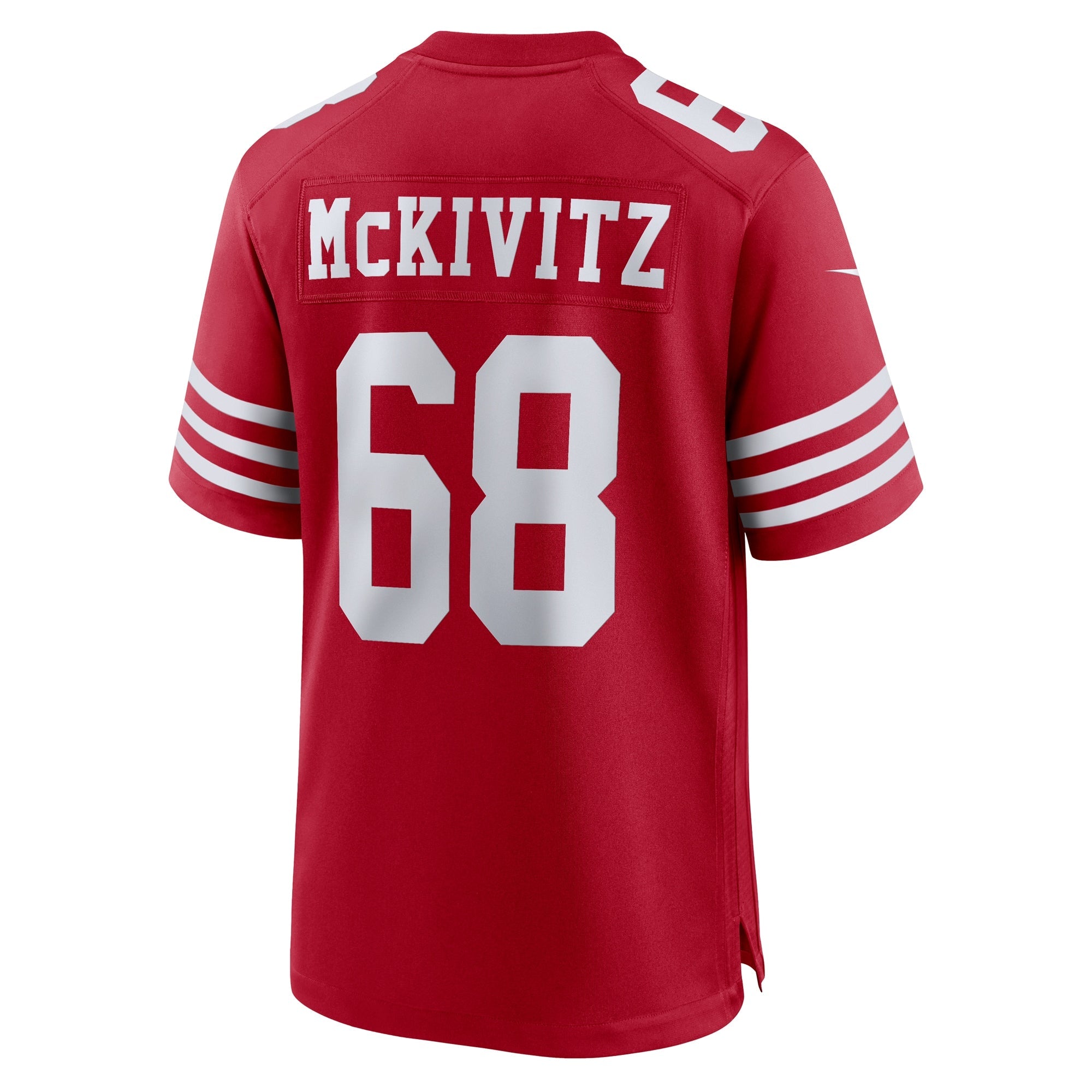 San Francisco 49ers Colton McKivitz Scarlet Game Jersey
