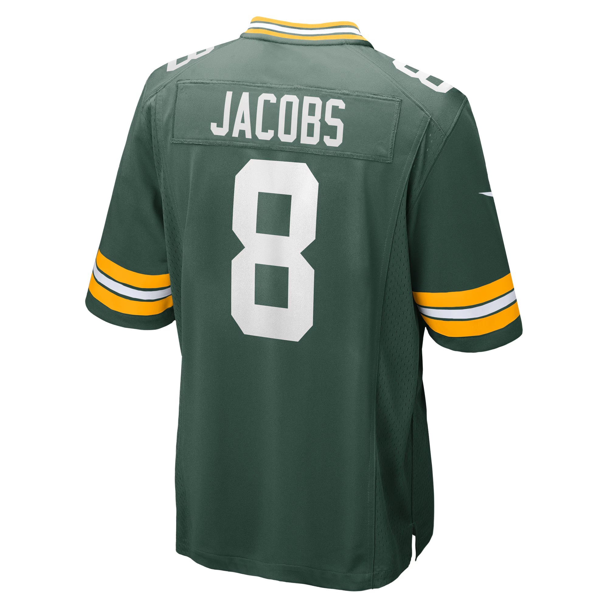 Green Bay Packers Josh Jacobs Green Team Game Jersey