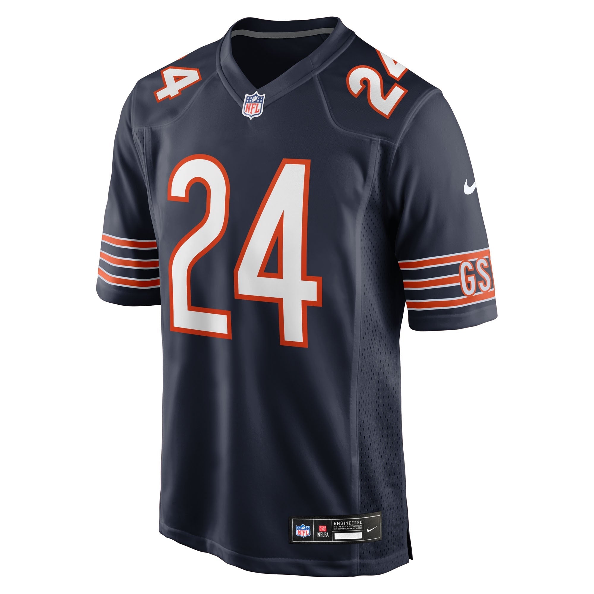 Chicago Bears Nick McCloud Navy Team Game Jersey
