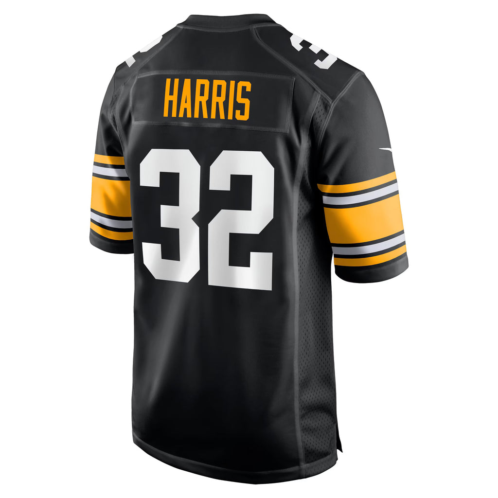 Pittsburgh Steelers Franco Harris Black Alternate Retired Player Jersey