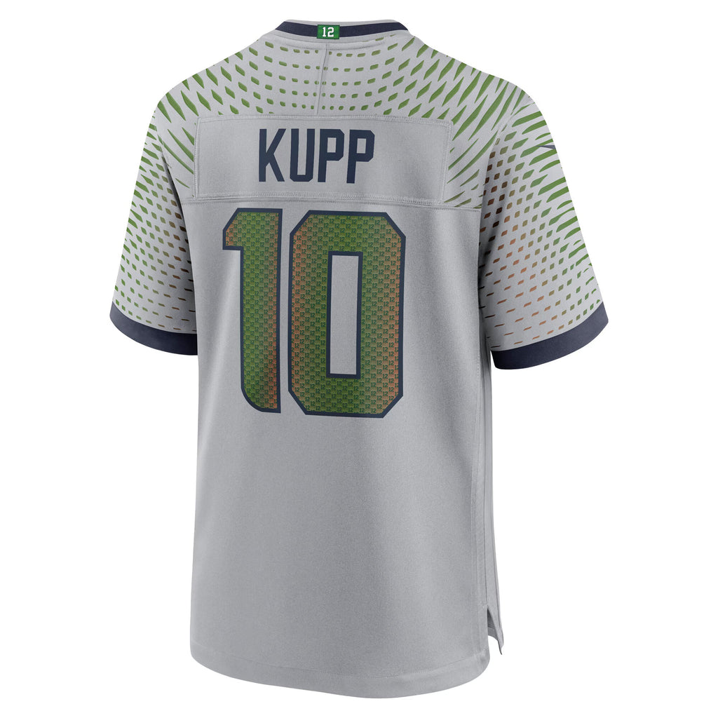 Seattle Seahawks Cooper Kupp Wolf Gray 2025 Rivalries Collection Game Jersey