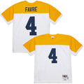 Green Bay Packers Brett Favre Mitchell & Ness White 1994 Legacy Replica Jersey