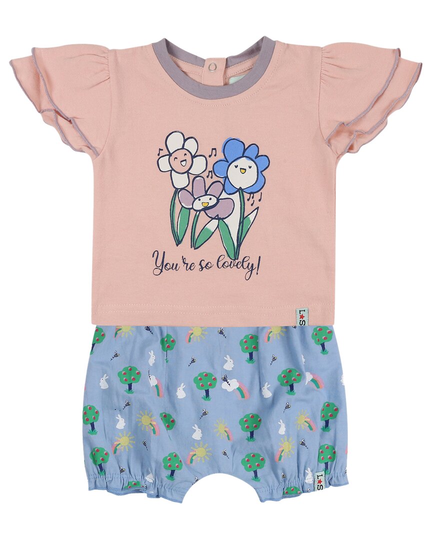 Lilly and Sid Bunny Short & T-Shirt Set