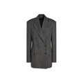Brunello Cucinelli Herringbone Wool Blazer Women