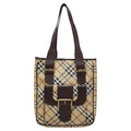 Buckled Check Shoulder Bag