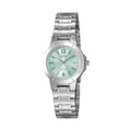 Casio Women’s Stainless Steel Watch Seafoam Green Dial - LTP-1177A-3A