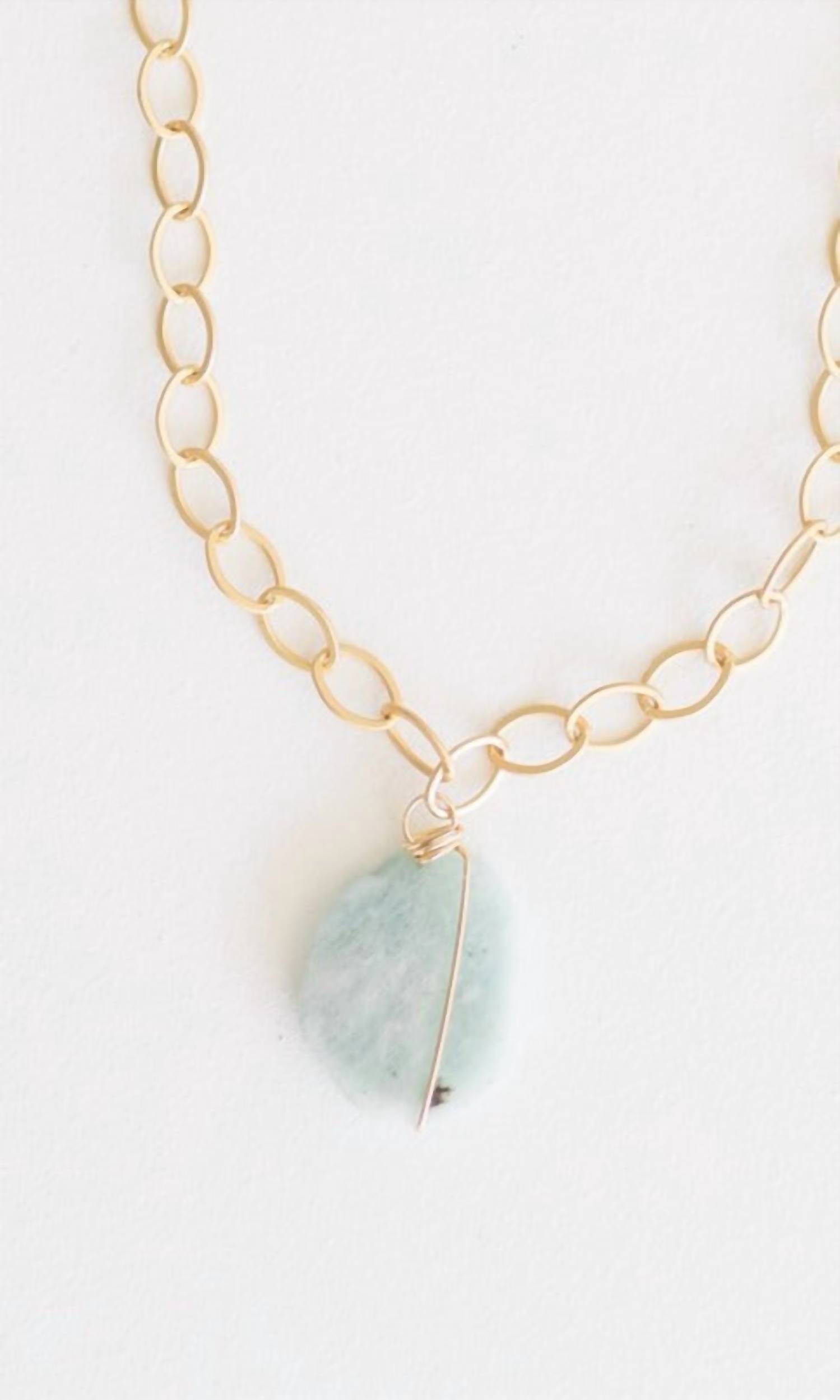 Women's Scout Chunky Amazonite Necklace In Blue