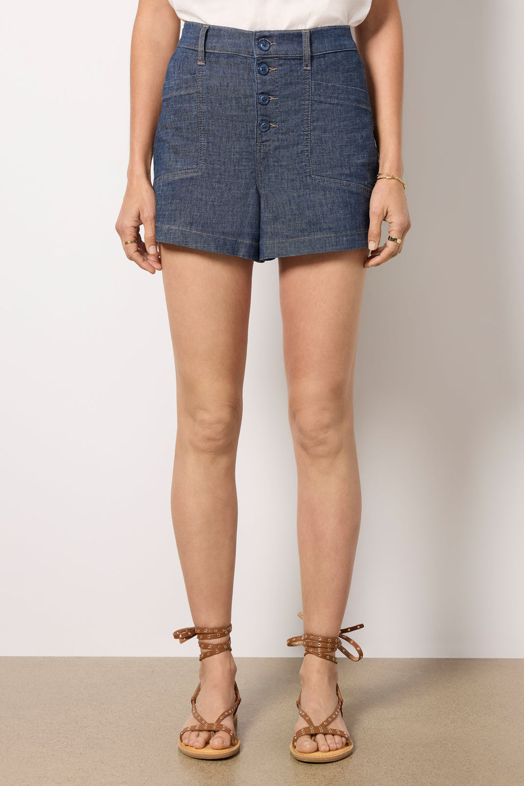 Women's Joelle Stretch Linen Short