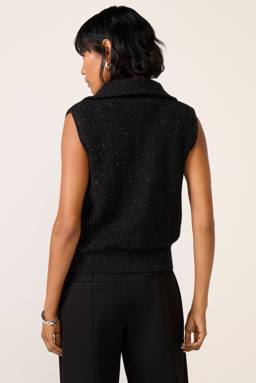 Women's Hally Half Zip Rib Vest