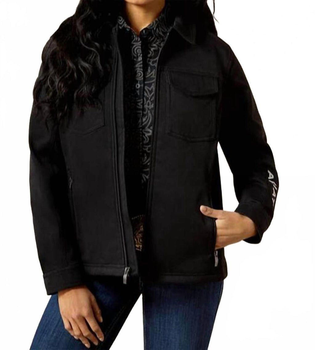 Women's Sentinel Softshell Jacket In Black