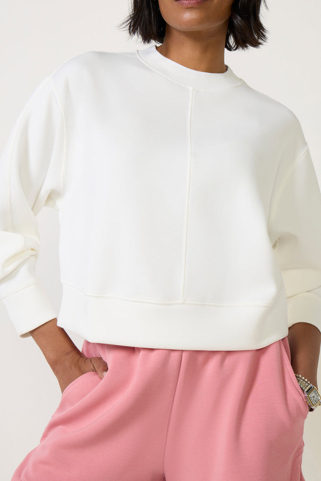 Women's Tasmin Cropped Sweat Top