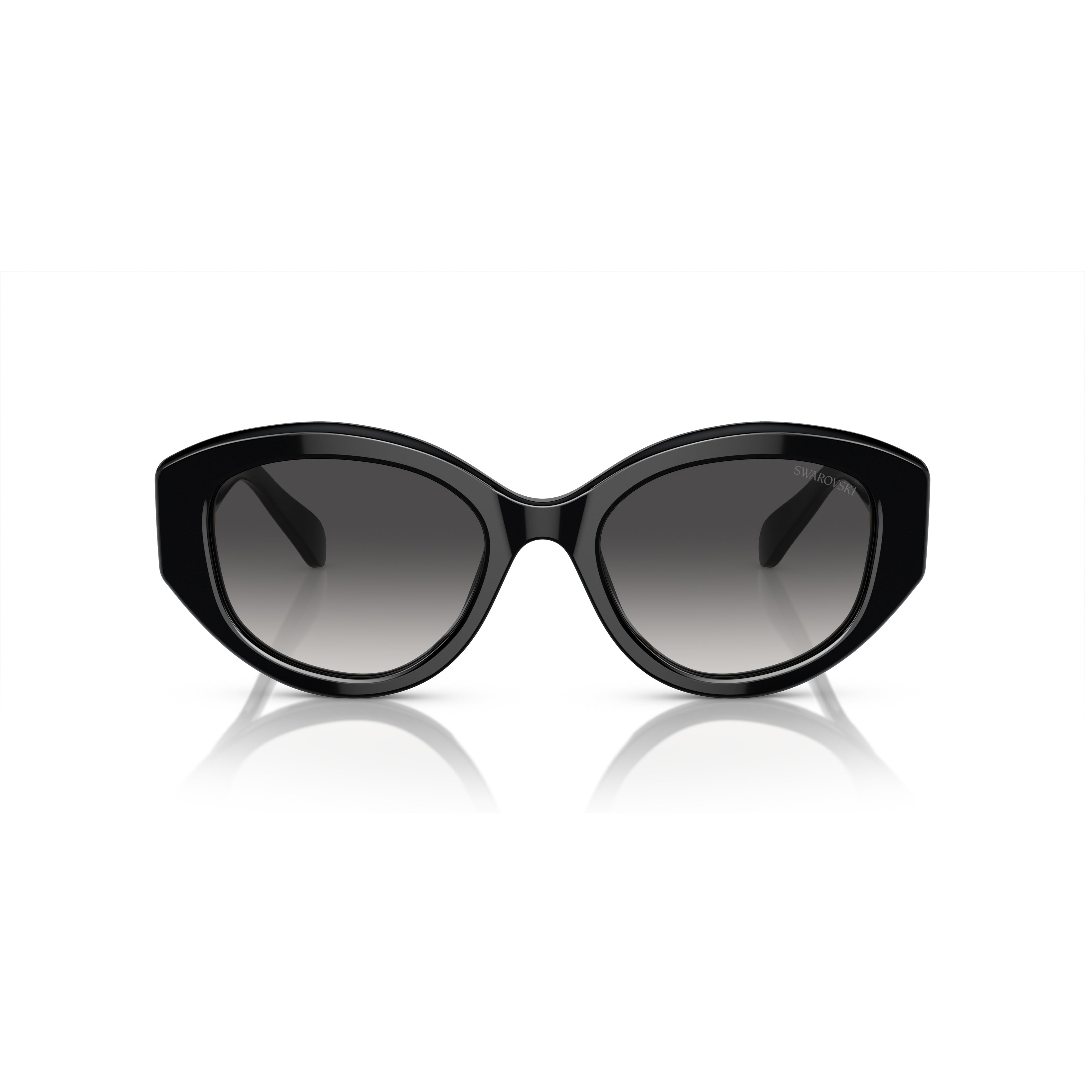 0Sk6005 Oversized Cat-Eye Sunglasses with Crystal Embellishments