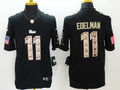 Men's New England Patriots Julian Edelman #11 Black Authentic Game Jersey1