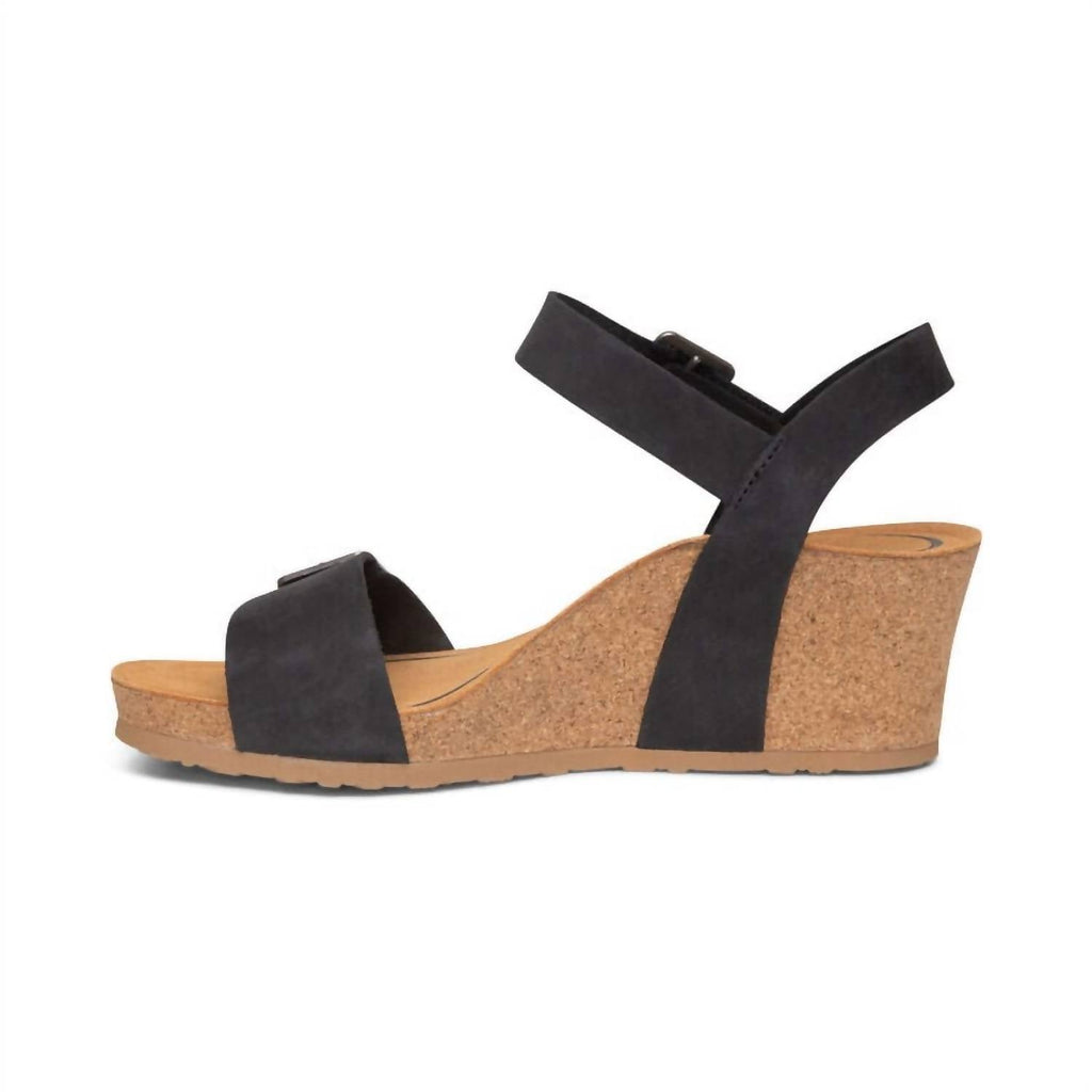 Women's Lexa Wedge Sandals In Black