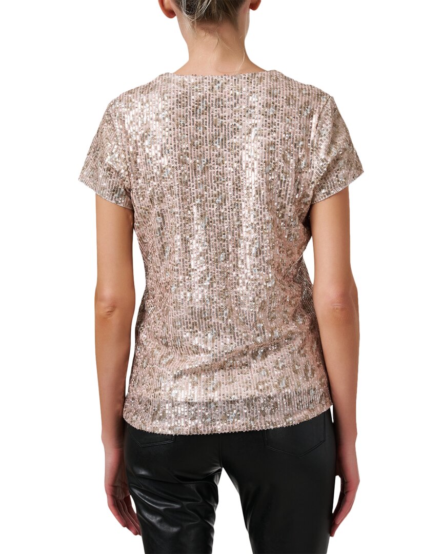 Jude Connally Winnie Sequin Leopard Shirt