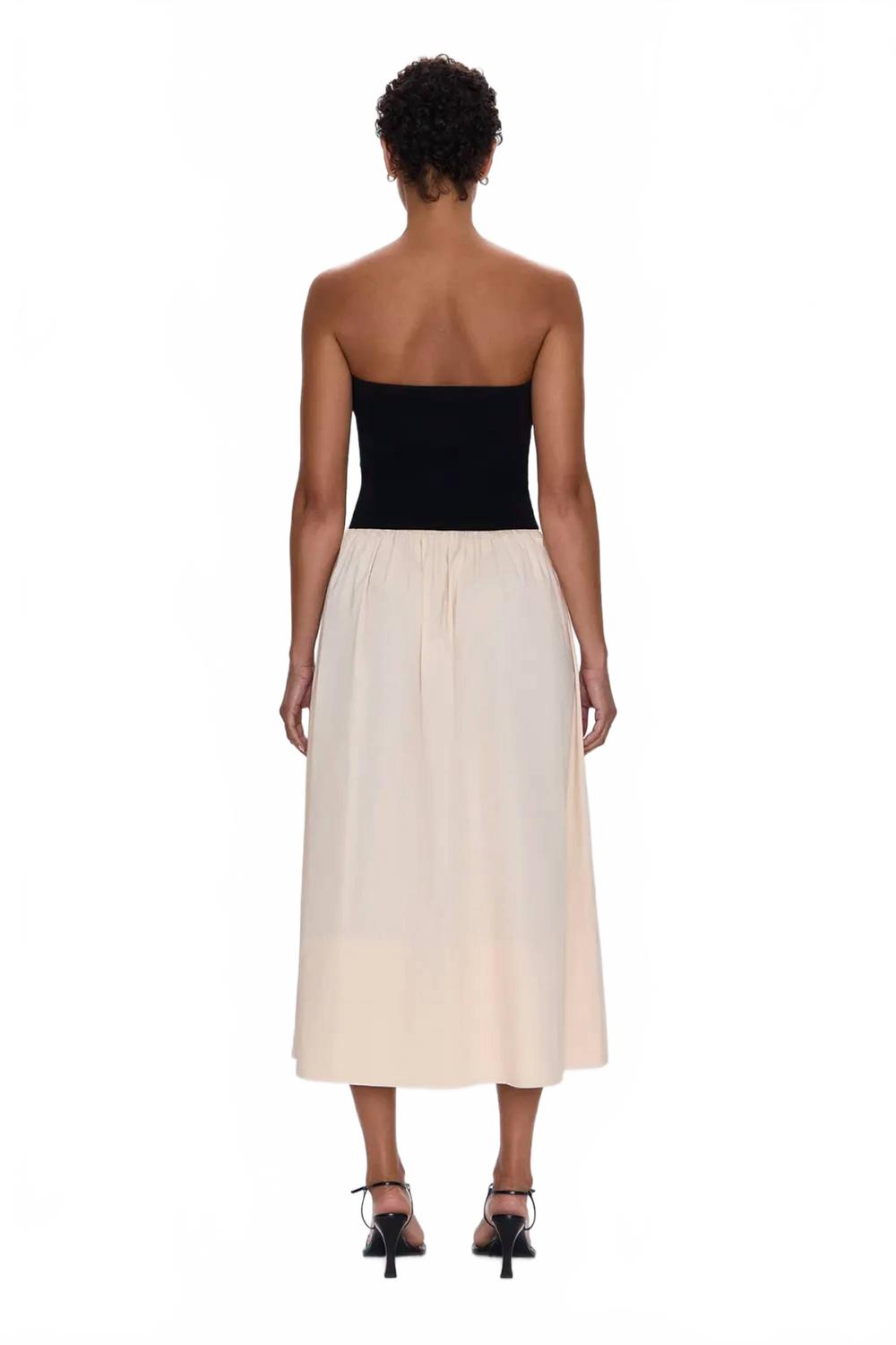 Mavo Tube Dress In Salt And Pepper