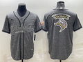 Men's Minnesota Vikings Gray Game Jersey1