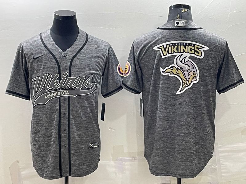 Men's Minnesota Vikings Gray Game jersey