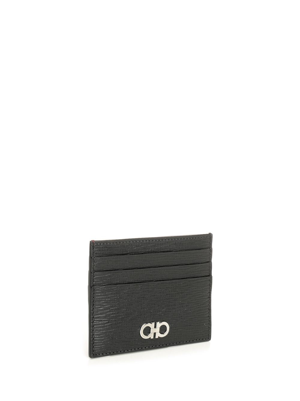Ferragamo Men "Gancini" Credit Card Holder