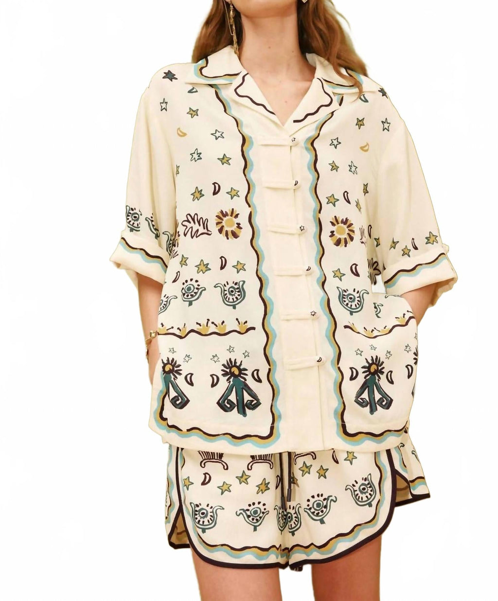 Sun Dancer Shirt In Beige