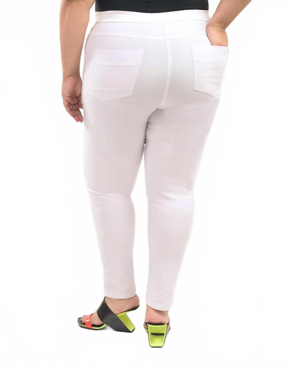 Perfect Skinny Jeans - Plus In White
