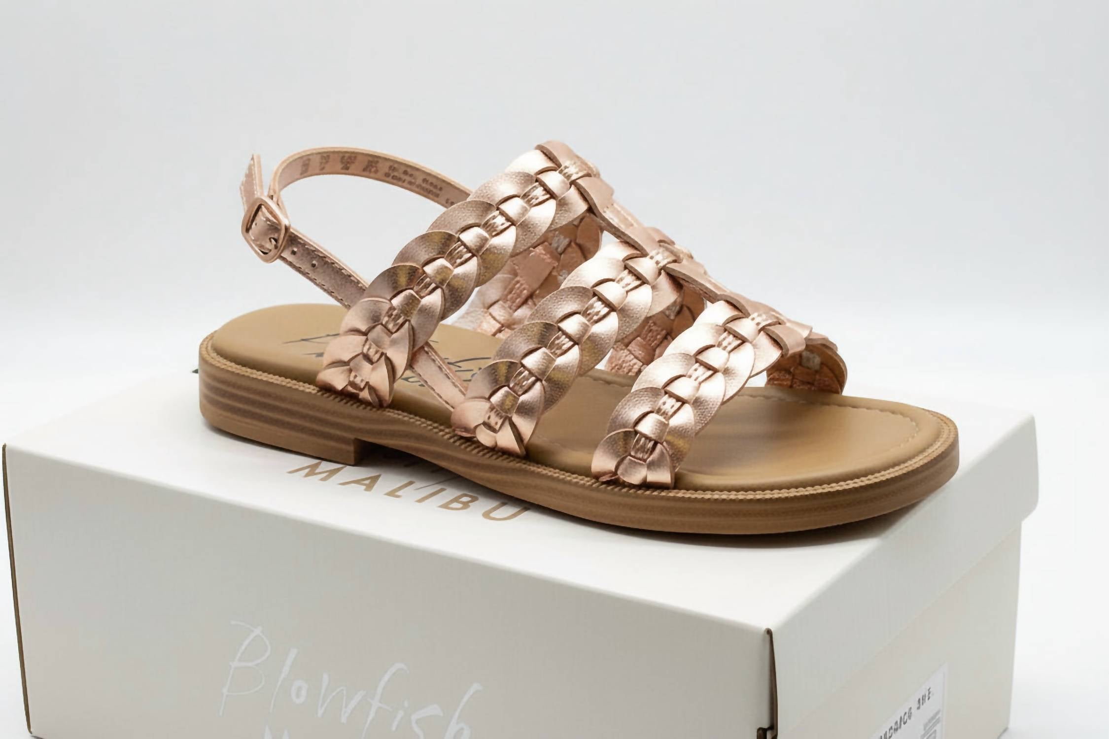 Women's Awluv Flat Sandals In Rosegold