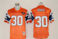 Men's Denver Broncos Terrell Davis Mitchell & Ness Orange Legacy Replica Jersey1