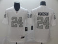 Men's Las Vegas Raiders Charles Woodson #24 White Game Jersey1
