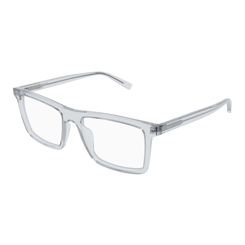 Rectangular Transparent Eyeglasses In Recycled Acetate