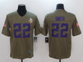 Men's Minnesota Vikings Harrison Smith #22 Brown Game Jersey1