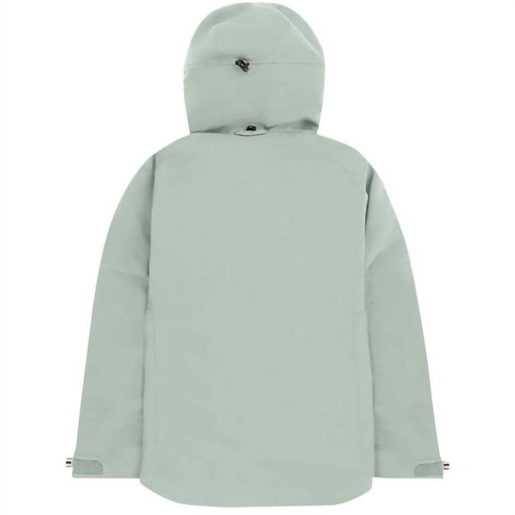 Men's Peak Jacket In Faded Woad Green