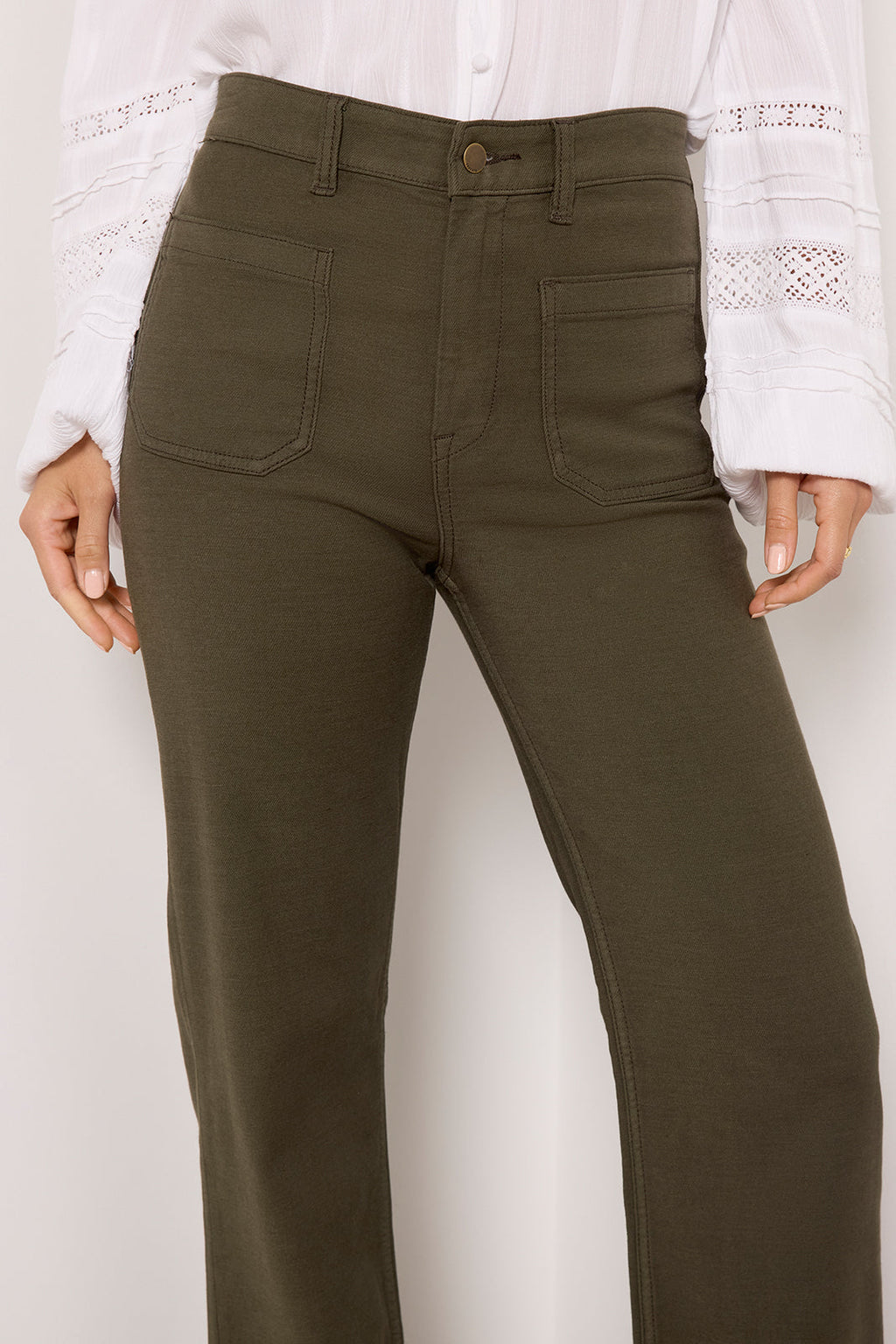 Women's Stretch Terry Patch Pocket Pants