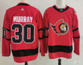 Men's Ottawa Senators Matt Murray #30 Red Player Game jersey