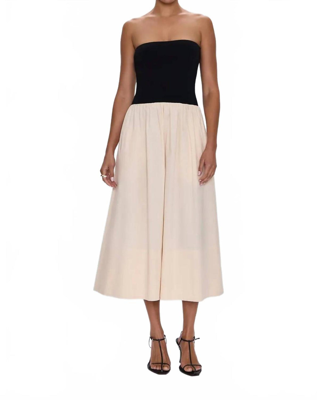 Mavo Tube Dress In Salt And Pepper